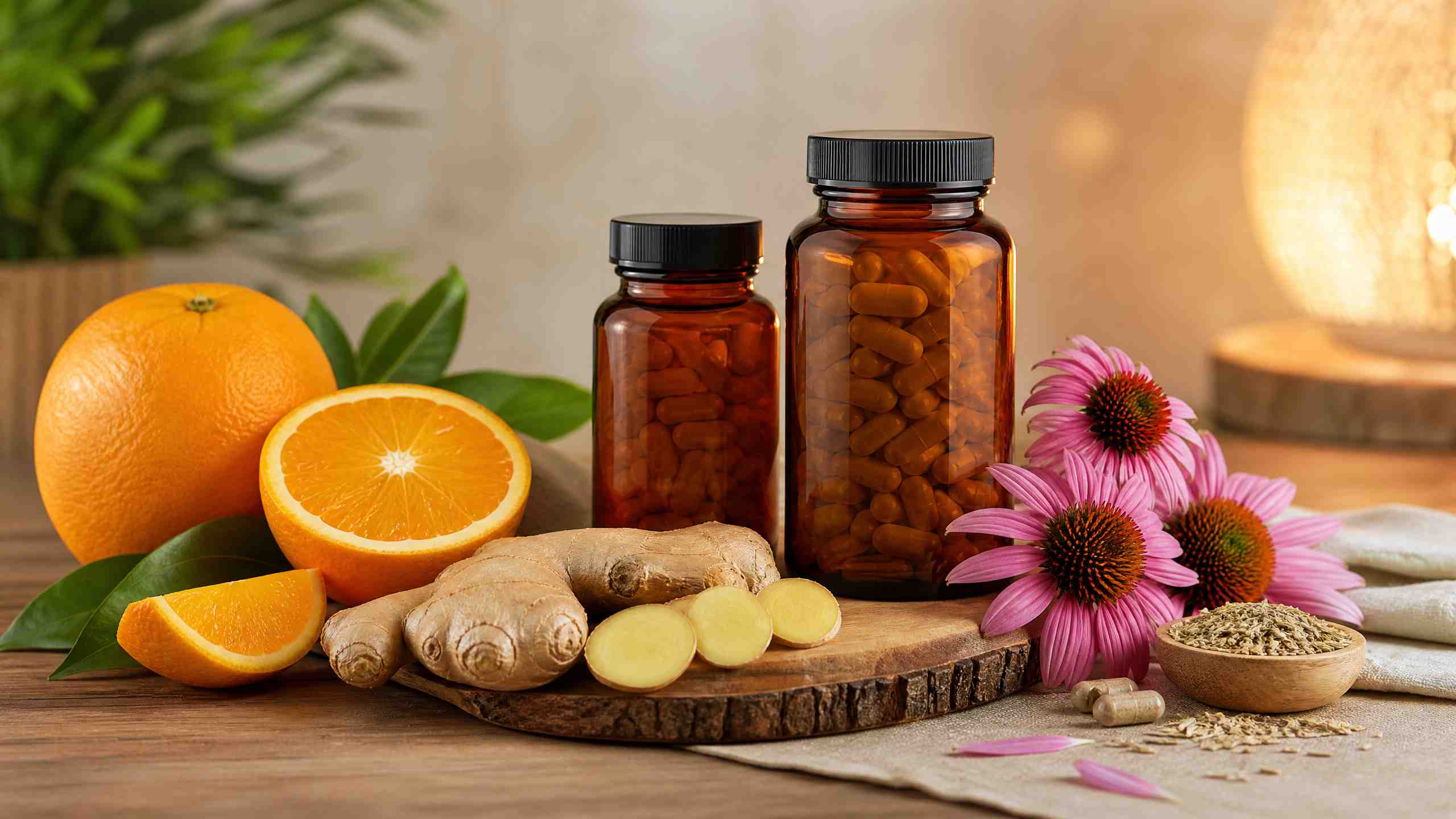 Premium immune support and seasonal wellness supplements
