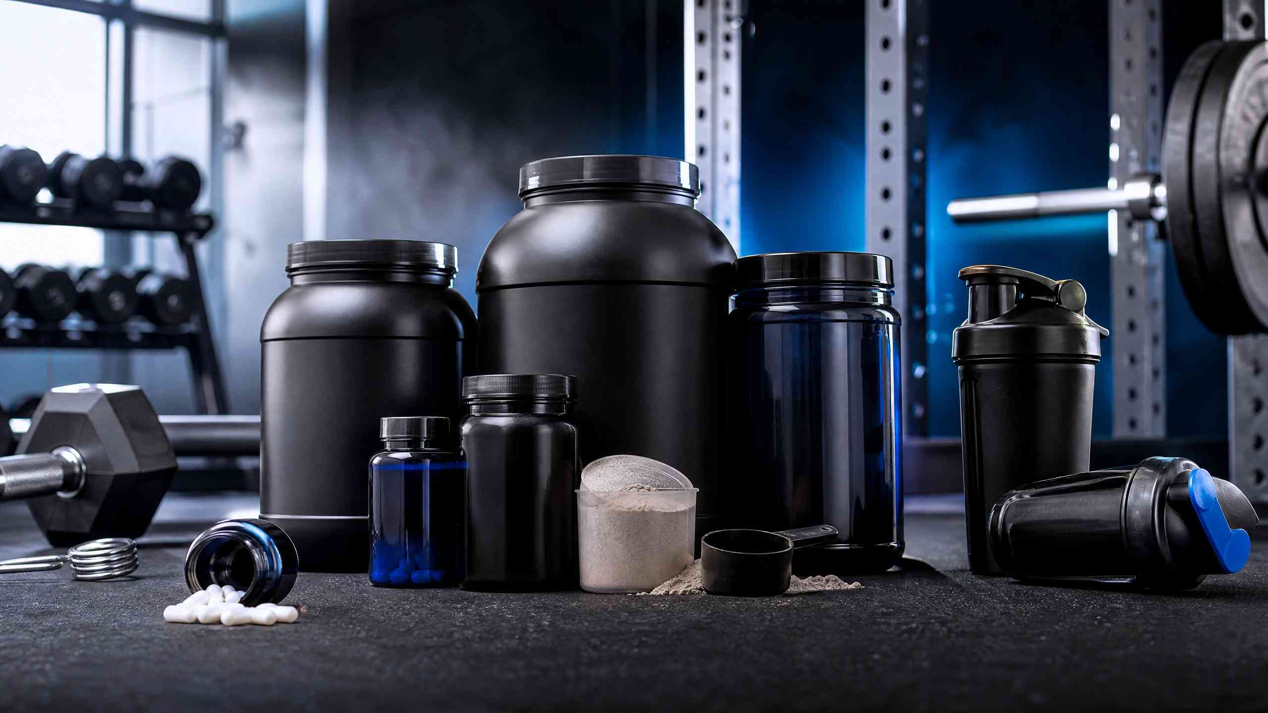 Premium sports nutrition and fitness supplements