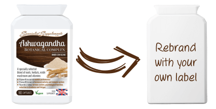 Own label Ashwagandha root powder