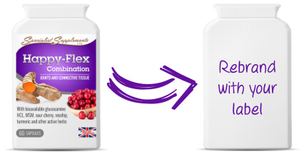 Own label joint supplement