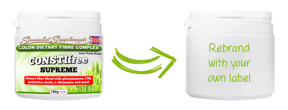 Private label fibre supplement