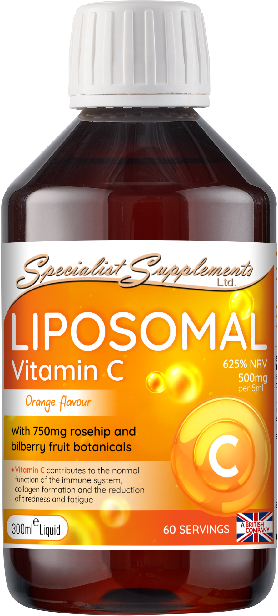 LIPOSOMAL Vitamin C liquid supplement