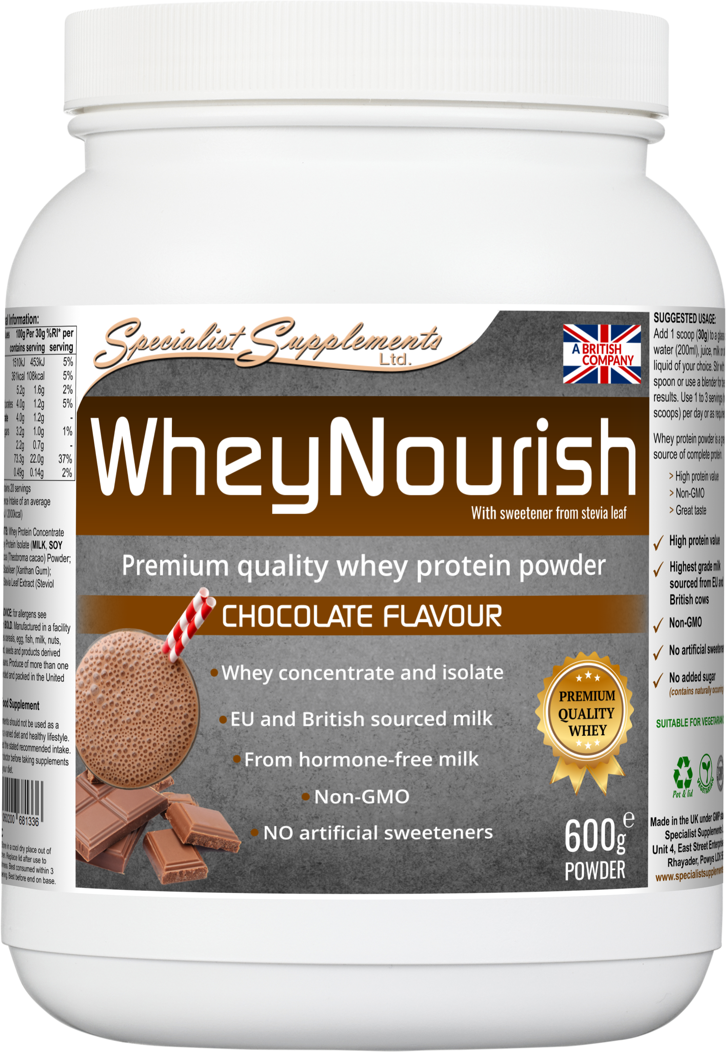 WheyNourish (chocolate flavour)